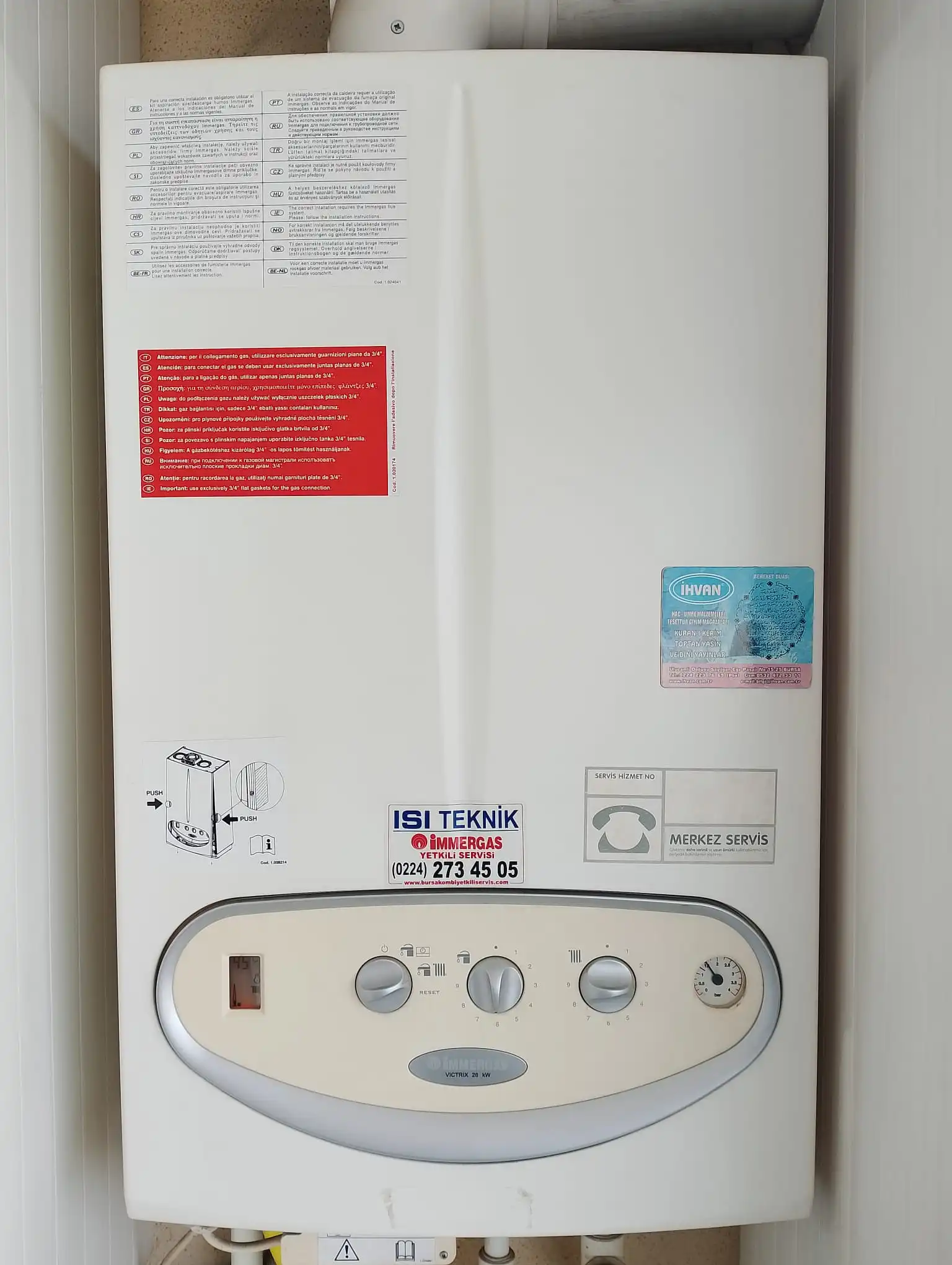 Bursa Kombi Bakımı Çalışması 2